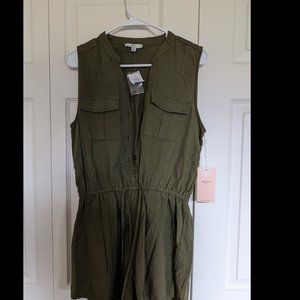 Shopirisbasic - Blashe Army Green Jumpsuit